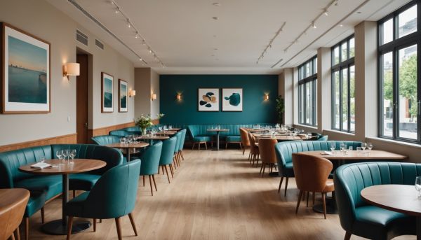 Mobilier élégant et confortable pour votre restaurant collectif