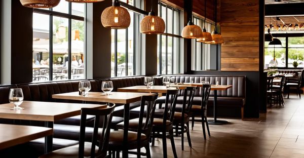 Mobilier pour restaurant de collectivité : alliez élégance et confort